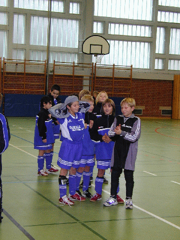 Die Truppe freut sich �ber einen 4ten Platz